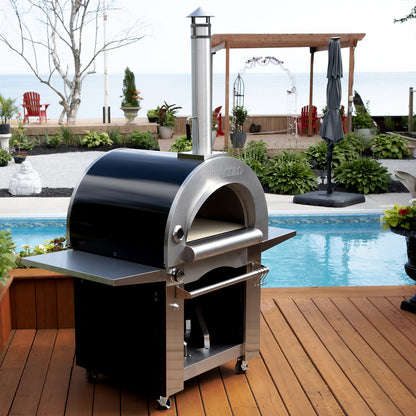 Pinnacolo Ibrido Hybrid Gas or Wood Pizza Oven