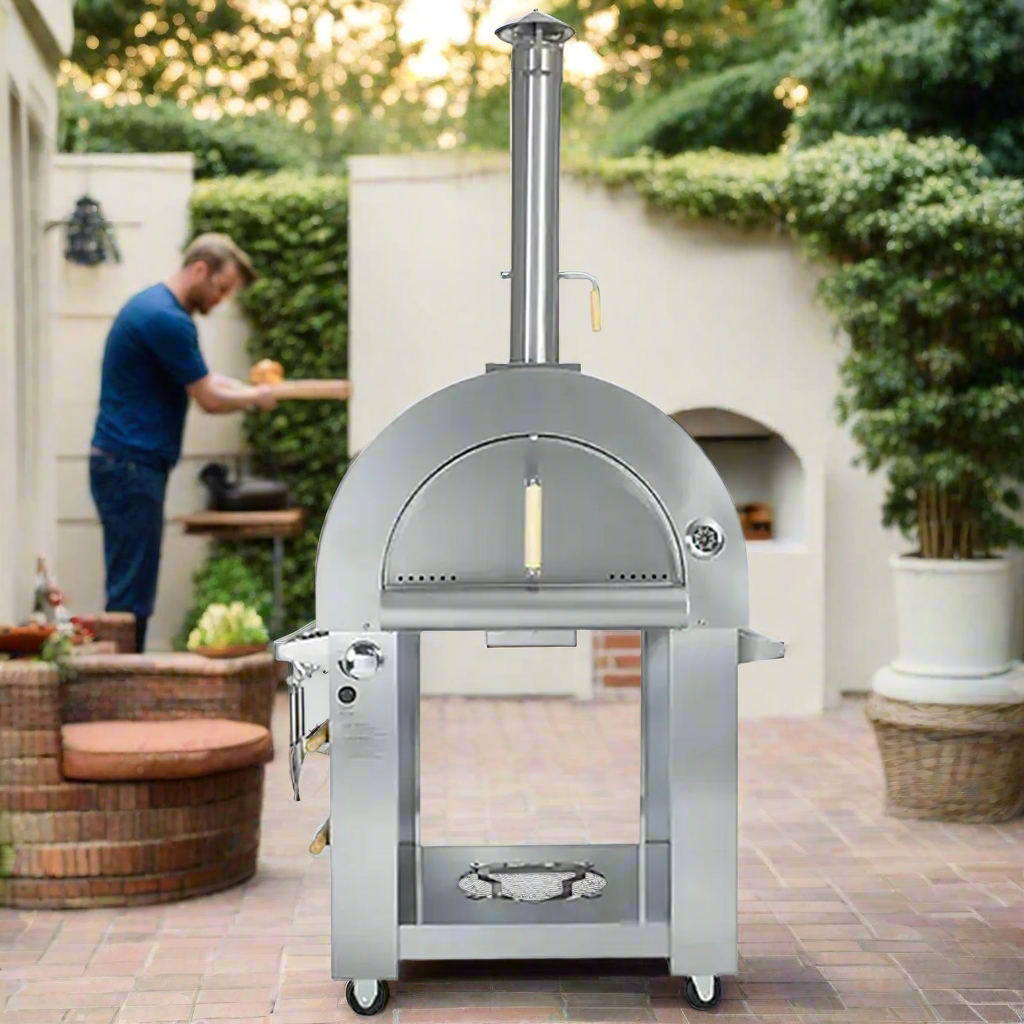 Kokomo Dual Fuel Gas or Wood Fired Pizza Oven