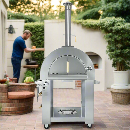 Kokomo Dual Fuel Gas or Wood Fired Pizza Oven