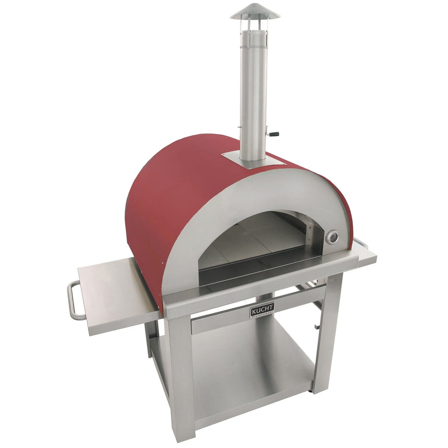 Kucht Venice Stainless Steel Wood Fired Pizza Oven