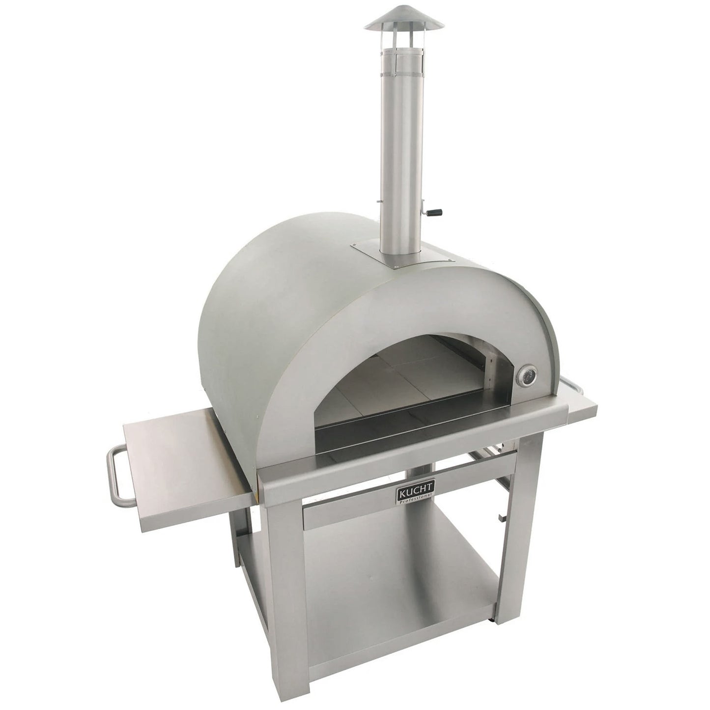 Kucht Venice Stainless Steel Wood Fired Pizza Oven